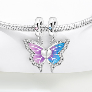 Nuevos pendientes de mariposa Best Friend, diseño original, lujo discreto, modernos y versátiles, venta al por mayor para mujer - Product Image 2