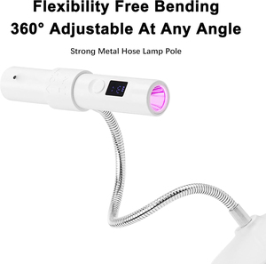 Nouvelle mode 2026 – Mini séchoir à lumière rouge 2-en-1 sans fil rechargeable, lampe UV/LED pour ongles en gel 9W - Product Image 3