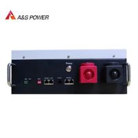 Système de stockage de batterie au lithium Lifepo4 48V A&S, appareils électroménagers, rechargeable, solaire, 100Ah, tout-en-un, fabricant chinois