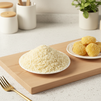 Migas de Pan Panko de Trigo Estilo Japonés Bajas en Sal Certificadas HALAL Crujientes para Pollo Frito y Suministro para Restaurantes 1kg