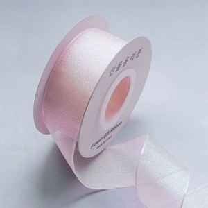 ริบบิ้นออร์แกนซ่าสีรุ้งโพลีเอสเตอร์แบบขายส่ง ขนาด 2.5 ซม. ยาว 10 หลา สำหรับช่อดอกไม้งานแต่งงานและห่อของขวัญ - Product Image 6