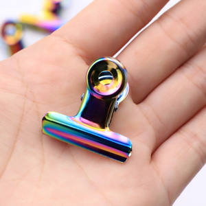 6 pièces/sac en acier inoxydable en gros en forme d'ongle outil en métal multi-fonction <span class=keywords><strong>pince</strong></span> à ongles Clips pour accessoires de manucure - Product Image 6