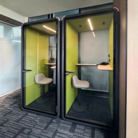 Cabine Acoustique de Bureau pour Réunions, Cabine Téléphonique Insonorisée, Cabine de Maquillage, Espace de Travail Silencieux, Petite Cabine de Bureau