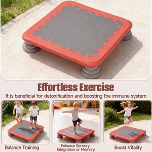 Trampolín Infantil, Equipo de Entrenamiento Sensorial, Cama Elástica para Interiores, Juguete Deportivo para Bebés, Tabla de Salto para Niños - Product Image 5