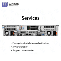 Serveur d'entreprise PowerEdge R760 Intel Xeon 2,5 GHz, garantie 3 ans, entièrement équipé, facile à utiliser, conception en rack, stock préférentiel