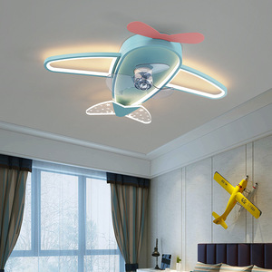 Çocuk Odası Lambası, Popüler Uçak Fanı, Kişiselleştirilmiş Erkek ve Kız Basit Modern Yatak Odası Tavanı - Product Image 3