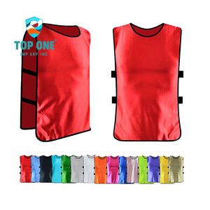 Top One Youth Blanc Noir Rugby Jersey Réversible Football Bib Petite Maille Football Formation Gilet - Product Image 1