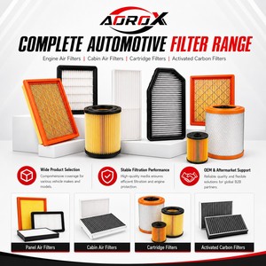 Filtros de Aire para Motor Automotriz al por Mayor, Filtro de Aire de Cabina, Filtro de Carbón Activado, Cartucho de Filtro para Autos, SUVs y Camiones - Product Image 2