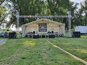 เวทีอลูมิเนียมอัลลอยด์ทรงสี่เหลี่ยม SGAIER TRUSS AS-12 แบบประกอบสำเร็จรูป รับน้ำหนักได้ 1000 กก. ขนาด 1x2 ม. - Product Image 3