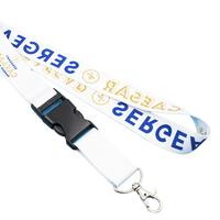Cordón Retráctil Grueso de Poliéster con Gancho Metálico y Clip Desmontable de Plástico, Resistente al Agua, Porta Tarjetas de Identificación y Credenciales