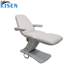 Fauteuil de soin esthétique de luxe KISEN, lit de spa, 3 moteurs, table de massage électrique réglable, lit de tatouage - Product Image 5