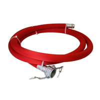 Tuyau d'aspiration semi-rigide flexible de 1,5 pouce, doublé de TPU haute pression, pour l'irrigation et la lutte contre les incendies