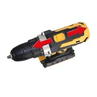 Perceuse sans fil au lithium 20V portable et économique pour les projets de rénovation et de fixation de meubles en atelier et garage