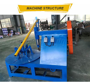 Strong <b>Machine</b> ST-D Double Side Tire <b>Recycling</b> Cutting <b>Machine</b> 3 Cut Scrap Tyres <b>Rubber</b> Cutting 380V Easy to Operate - Product Image 3