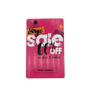 Tarjetas de Regalo VIP de Plástico Personalizadas, Tarjetas de <span class=keywords><strong>Descuento</strong></span> de Membresía de PVC - Product Image 4