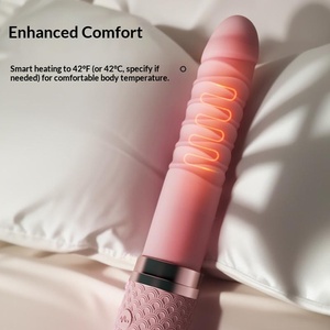 Geräuschloser Starker Vibrationsheizer Wasserdichter Teleskopischer Vollautomatischer Tragbarer Vibrator mit Erwachsenen-Sexspielzeug-Funktionen - Product Image 3
