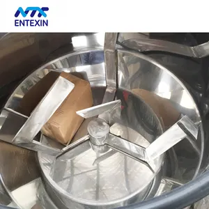 Stainless Steel High Speed Mixer For Plastic PVC Powder Mixers Powder Sterilization