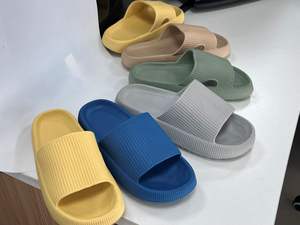 Sandalia Unisex de verano para hombre y mujer, sandalias suaves de secado rápido para ducha interior, cómodas, de Eva Cloud, zapatillas deslizantes - Product Image 5