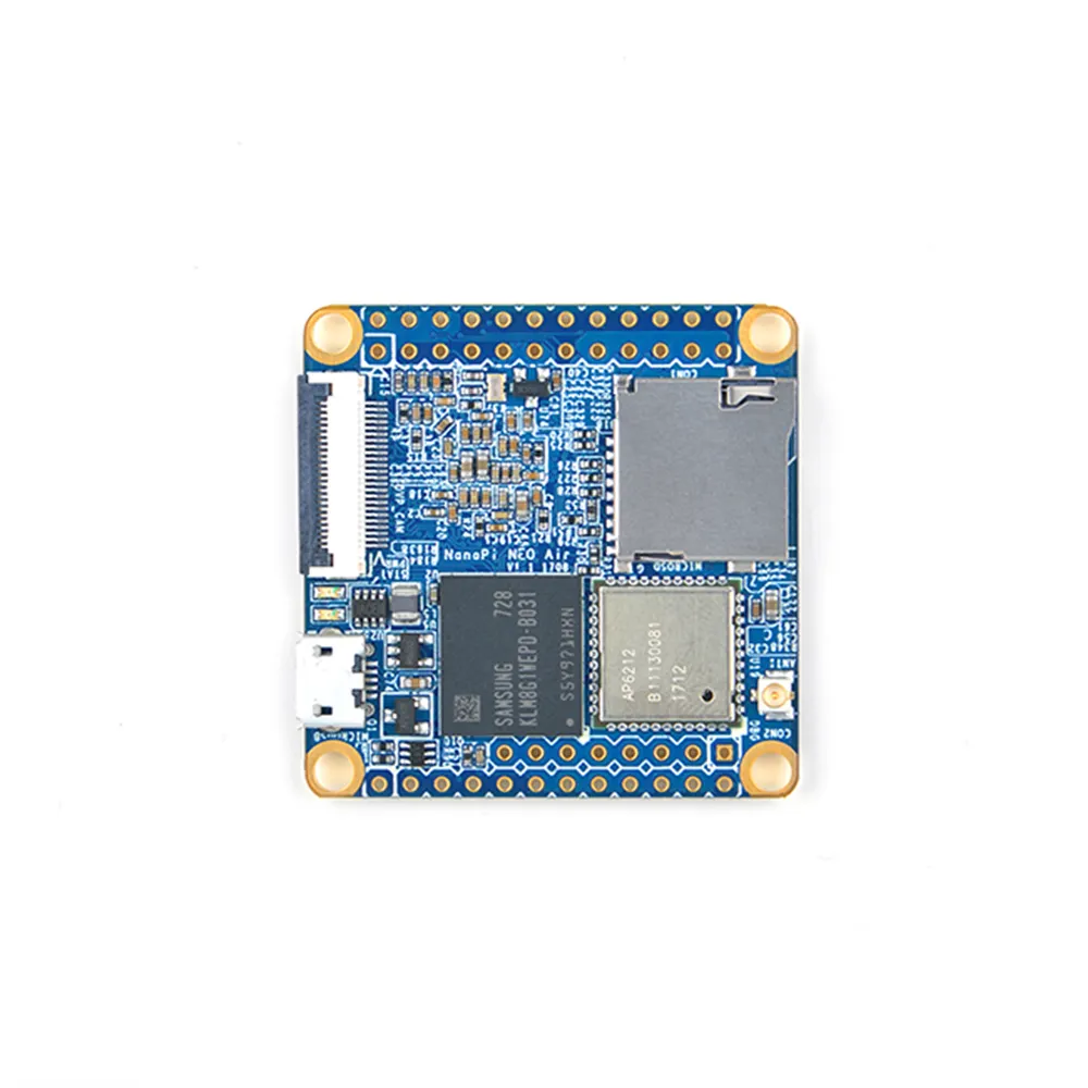 Nanopi NEO Air 512MB RAM 8GB eMMC Allwinner H3 WiFi/BT Quad-core Cortex-A7 OS mendukung Linux/u-boot/Ubuntu Development Board