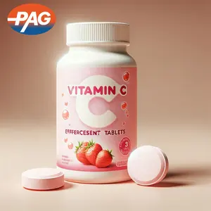 Ergänzungshersteller anpassbare Gesundheit mit Vitamin C 1000 mg efferveszierende Tabletten