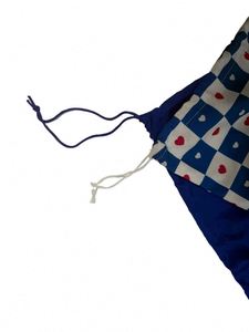 Bolsa de Regalo Navideña Grande de Poliéster con Cordón y Logotipo Personalizado - Product Image 5