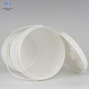 عرض خاص 16 لتر شفاف مع غطاء مقبض من المصنع مباشرة لون قابل للتخصيص درجة غذائية للتخزين أو النقل - Product Image 4