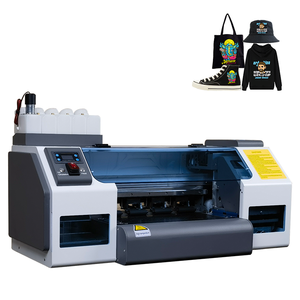 Impresora A3 + Dtf, cabezal de impresión Dual XP600 con máquina agitadora de polvo Dtf de 33cm para camisetas, <span class=keywords><strong>línea</strong></span> de producción de impresión para pequeñas empresas - Product Image 1