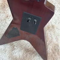Dimebag Green Wash.bu.n Solid Wood Electric Guitar with Tremolo Maple Neck Fast Shipping