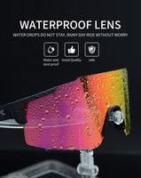 Nouvelles lunettes de cyclisme de course UV400 sport vélo de montagne lunettes de soleil hommes femmes lunettes de vélo vtt lunettes de cyclisme 3 lentilles
