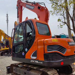 Excavadora Usada en Corea del Sur, Doosan DX75 DX75-9C DX75LC-9C, 7 toneladas, 7.5 toneladas, Mini Excavadora Hidráulica, Bajo Precio y Bajas Horas de Uso, en Venta - Product Image 2