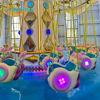 Manèges à chaises volantes, équipement de jeu mécanique, attractions de parc d'attractions palpitantes à vendre