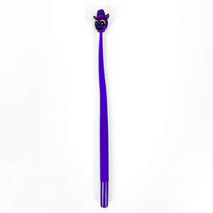 批发万圣节风格笔摇动中性笔南瓜蝙蝠鬼硅胶中性笔创意万圣节礼物学生儿童 - Product Image 4