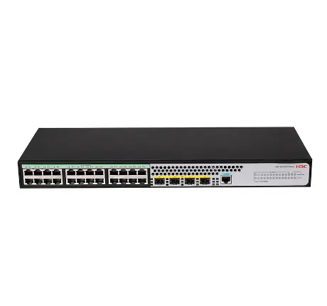 Commutateur Ethernet d'entreprise de gestion de réseau Gigabit intelligent vert S5120V3-28P-SI H3C