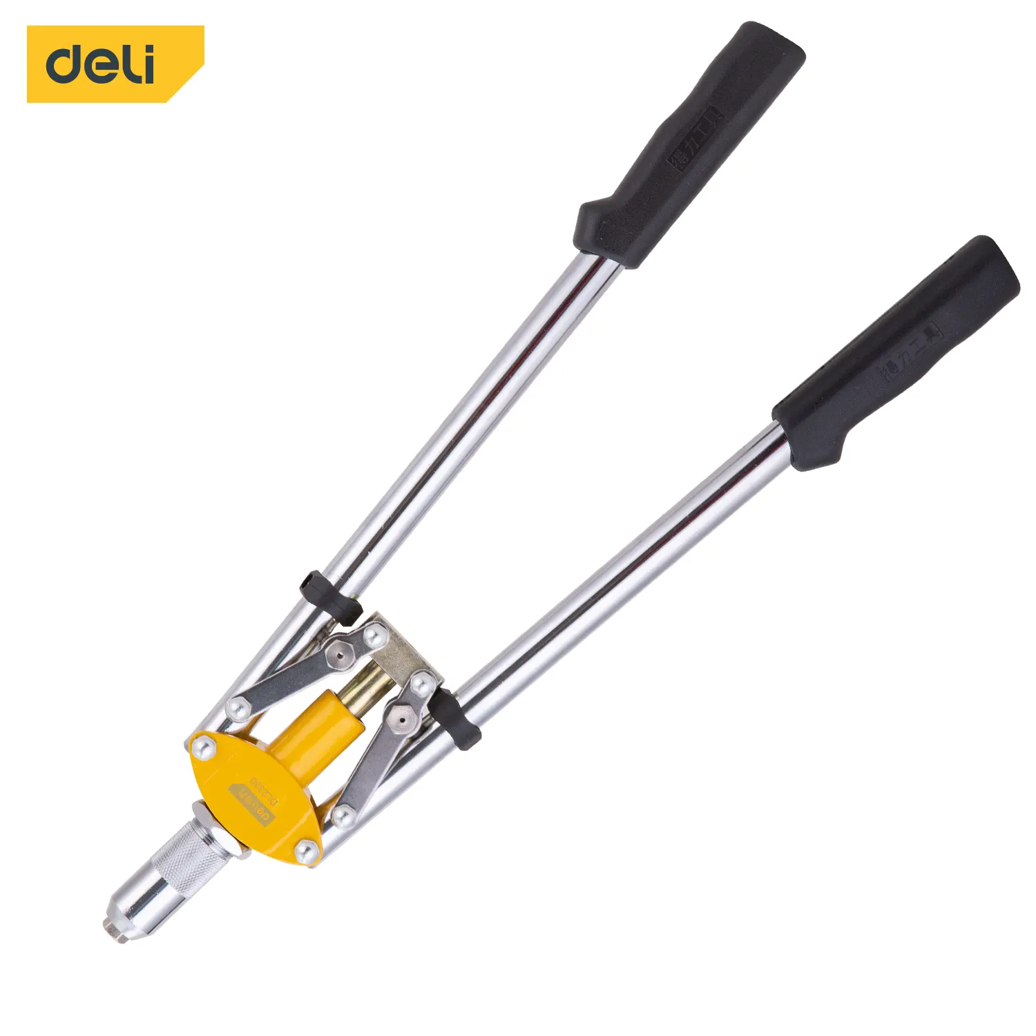 Deli Tools 430mm 460mm OEM Professional Custom Strong Power Joint Steel Double Handle Hand Riveter