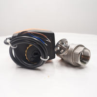 Vanne à boisseau sphérique motorisée en acier inoxydable Winvall avec actionneur électrique SS304 316, 1/2'' 3/4'' 1'' pour systèmes de traitement de l'eau