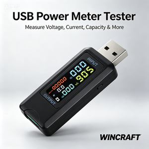 Testeur de puissance USB 2.0 à faible capacité en gros, en ABS, pour ordinateurs portables et chargeurs – Outil de <span class=keywords><strong>test</strong></span> numérique multifonctionnel - Product Image 5
