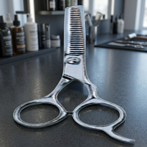 Tijeras de Acero Inoxidable ASAP para Diestros, Mango Largo de 7 Pulgadas, Borde Dentado de 26 Dientes, Multiusos, Hojas Afiladas de Alta Resistencia para Cabello - Product Image 2
