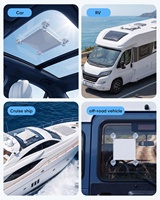Support à ventouse Starlink Mini : Fixation robuste, anti-tremblement, signal satellite stable pour toit ouvrant/fenêtre/VR/bateau/voyages en voiture