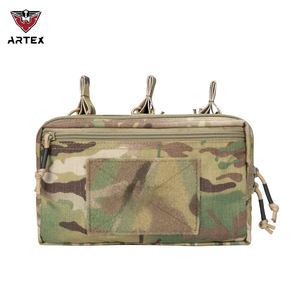 Bolsa Táctica ARTEX Molle, Bolsa Triple para Cargadores con Apertura Superior, Porta Cartuchos Universal Ligero, Bolsa para Accesorios - Product Image 1
