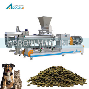 Extrusora de Doble Tornillo de Gran Producción para Alimentos para Mascotas, Máquina para la Elaboración de Alimentos para Perros Adultos para Línea de Producción de Alimentos para Perros - Product Image 1