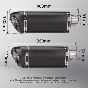 MT07 Sistema Completo Tubo Delantero Modificado para Motocicleta, Silenciador de Escape para MT07, XSR 700, <span class=keywords><strong>MT</strong></span> <span class=keywords><strong>07</strong></span>, 2017 - Product Image 3