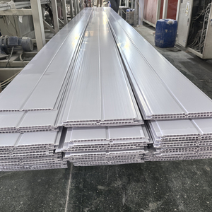 Trung Quốc Nhà sản xuất bán buôn PVC WPC Trần Hội Đồng Quản Trị chống cháy chống ẩm Trần sang trọng Bảng điều chỉnh gạch - Product Image 1