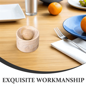 Prensa Manual de Madera para Masa de Empanadas y Dumplings con Herramienta de Grabado - Product Image 5