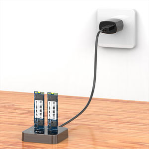 MAIWO OEM tipo C GEN2 a <span class=keywords><strong>M</strong></span> key NVMe <span class=keywords><strong>M</strong></span>.<span class=keywords><strong>2</strong></span> SSD Enclosure 2bay NVMe enclosure con clone offline - Product Image 4