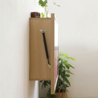Table pliante murale en bois multi-usage pour dortoir étudiant, rangement de chevet, bureau domestique, bureau d'ordinateur, modèle Qx115