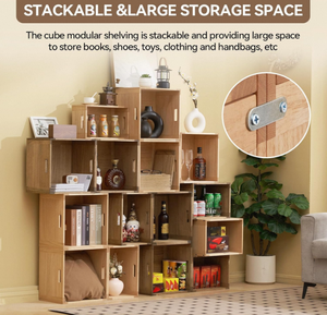 Bacs <span class=keywords><strong>de</strong></span> <span class=keywords><strong>rangement</strong></span> en <span class=keywords><strong>bois</strong></span> empilables personnalisables en usine pour organiser la maison, les livres et les vêtements - Product Image 5