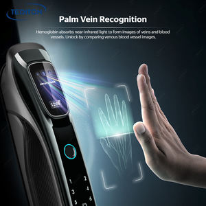 Tuya Wifi Reconhecimento Facial 3D Fechadura de impressão digital Fechadura Inteligente Qualidade Premium Smart Door Lock Qualidade Premium - Product Image 6