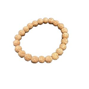 Pulseras de madera Rudraksha unisex al por mayor, diferentes tamaños a elegir, aproximadamente 7 pulgadas, hechas a mano. - Product Image 1