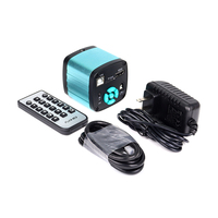 SANQTID 48MP Microscope Camera 4K Video Output 1080P 60FPS Manual Focus for PC/PCB/IC Industry Inspection Repair IP55 Rated