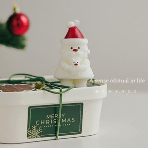 Juego de Velas Navideñas FX, Velas de Santa Claus y Muñeco de Nieve, Decoración para Fiestas, Bodas, Festivales, Nochebuena, Adorno Romántico para el Hogar - Product Image 5